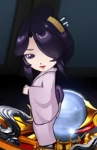 後ろ向く