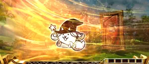 右から左へ風+ネコ魔女1匹