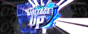 VOLTAGEレベルUP発生画面