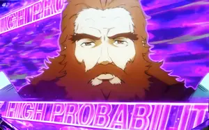 ガレスカットイン発生画面