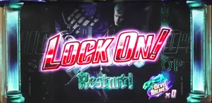 敗北時のLOCK ON発生画面