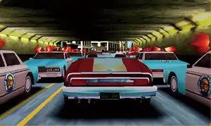パトカー演出の参考画像