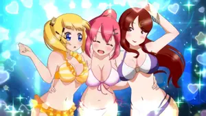 まこ&まい&まどか水着