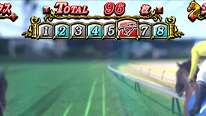 液晶上部のチャンスゲーム拡大画像