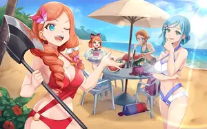 ビーチ：敵サイド