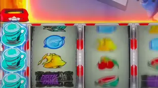 液晶左下アイコン変化