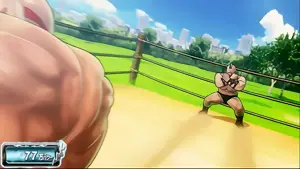 スパーリング演出発生時の参考画像