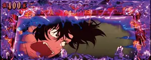 液晶エフェクト紫+赤