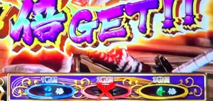 液晶下部の倍率表示拡大画像