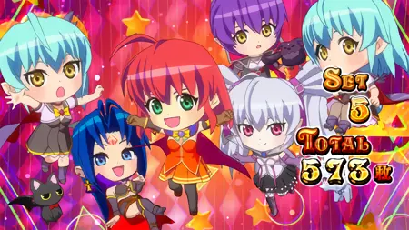 キャラ6人