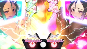 ダブル上乗せ演出中の参考画像