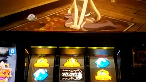 リール上部ランプ点灯時の参考画像