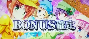 ボーナス確定画面