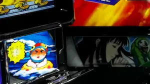 サブ液晶下のコッソリありさランプ拡大画像