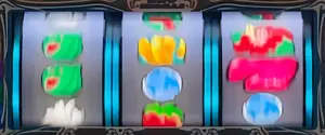 水色フラッシュ