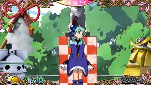 きつね巫女UI
