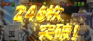 246枚突破！
