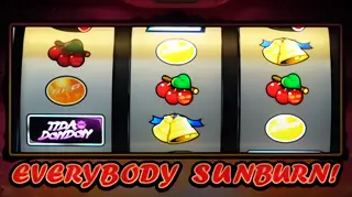 EVERYBODY SUNBURN！ランプの明滅時参考画像