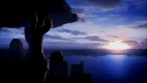 夕日